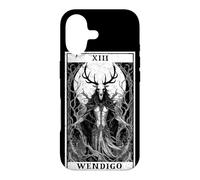 Carcasa para iPhone 17 Carta de Tarot Wendigo Monster Cryptid Mythical Beast