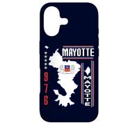 Carcasa para iPhone 17 Carte de Mayotte 976 - idee Cadeau Souvenir Design Drapeau