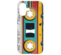Carcasa para iPhone 17 Cassette Audio Música Retro año 1980-80s Mezcla Best of