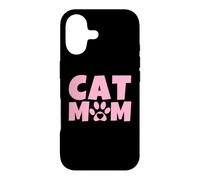 Carcasa para iPhone 17 Cat Mom - Regalo para el día de la Madre para mamá Amante de los Gatos - Lindo Gato