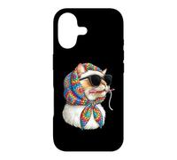 Carcasa para iPhone 17 Cat Pet Granny Square Crochet Yarn Crochet Lover