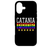 Carcasa para iPhone 17 Catania Pride Italy Gay Lesbianas Queer LGBT Rainbow Flag
