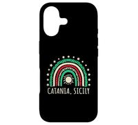 Carcasa para iPhone 17 Catania Sicilia, Sicilia, Italia, Bonito diseño de Arco Iris