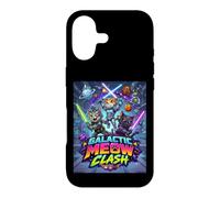 Carcasa para iPhone 17 Cats Space Clash, Space Cats Illustration Graphic Cartoon