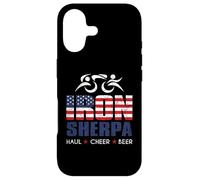 Carcasa para iPhone 17 Cerveza Haul Cheer, Inspirada en el triatlón Tri Sherpa