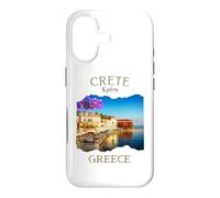 Carcasa para iPhone 17 Chania Town Harbour Isla Griega Creta Grecia Vacaciones