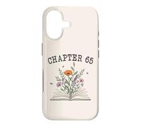Carcasa para iPhone 17 Chapter 65 - Book Lovers & Readers 65th Birthday Wildflowers