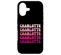 Carcasa para iPhone 17 Charlotte Retro Stack Design