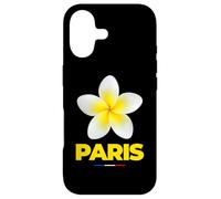 Carcasa para iPhone 17 Charming Beauty of Paris France Tropical Flower Frangipani