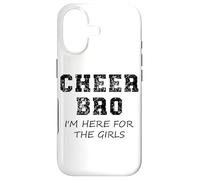 Carcasa para iPhone 17 Cheer Bro Funny Brother Cheerleading Supporter Boys and Mens