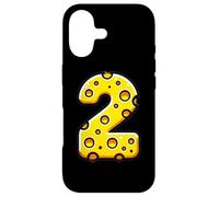 Carcasa para iPhone 17 Cheese Happy, Segundo cumpleaños, número Dos, niños