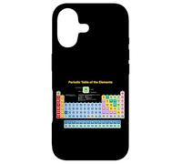Carcasa para iPhone 17 Chemical Periodic Table of Elements Novelty Graphic Designs