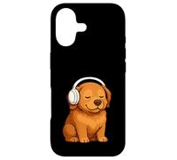 Carcasa para iPhone 17 Chesapeake Bay Retriever Perro Usando Auriculares Perro Mamá Papá
