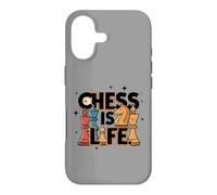Carcasa para iPhone 17 Chess Is Life Master Player Lover Teacher Expert Cita