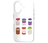 Carcasa para iPhone 17 Chia Pudding Jars Meal, Prep Healthy Vegan Breakfast Food