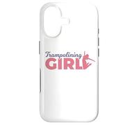 Carcasa para iPhone 17 Chica aficionada al trampolín Trampolín