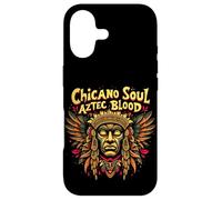 Carcasa para iPhone 17 Chicano Soul Azteca Sangre Mexicana Latino Arte