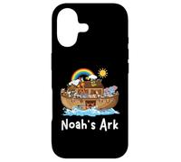 Carcasa para iPhone 17 Chicas Christian Faith Noah's Ark Escuela Dominical Niño Estudiante