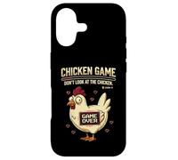 Carcasa para iPhone 17 Chicken Game Don't Look At The Chicken Funny Gamer Pixel Art
