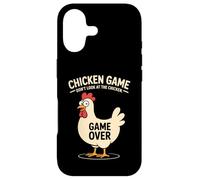 Carcasa para iPhone 17 Chicken Game Over Funny Chicken Humor