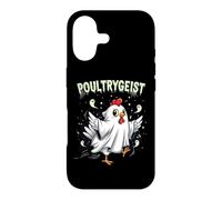 Carcasa para iPhone 17 Chicken Ghost Poultrygeist Halloween Costume Farmer
