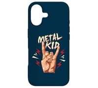 Carcasa para iPhone 17 Chico Heavy Metal Amante Rock Music
