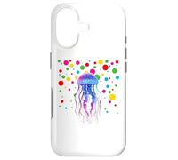 Carcasa para iPhone 17 Children Spotty In Need Kids Dots Marine Animals Jellyfish