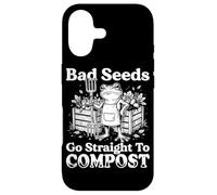 Carcasa para iPhone 17 Chiste humorístico de Rana de jardinería