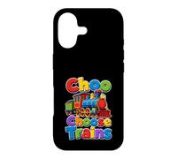 Carcasa para iPhone 17 Choo Elegir Trenes Divertido Tren Amante Juego de Palabras