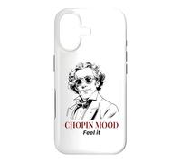 Carcasa para iPhone 17 Chopin Mood Funny Classical Music Frederic Chopin Gafas de Sol