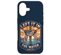Carcasa para iPhone 17 Christian American Baptism Let It In The Water Matthew 28