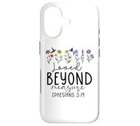 Carcasa para iPhone 17 Christian Ephesians 3:19 Loved Beyond Measure Jesus Loves Me