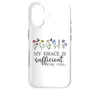 Carcasa para iPhone 17 Christian My Grace is Sufficient You God 2 Corinthians 12 9