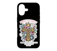 Carcasa para iPhone 17 Christian Nurse Nursing Is My Ministry Floral Bible Verse