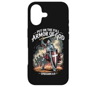 Carcasa para iPhone 17 Christian Warrior Armor of God Bible Quote Efesios 6:11