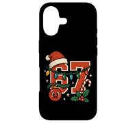 Carcasa para iPhone 17 Christmas 67 Meme for Meme Lovers Funny Six Seven for Kids