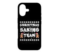 Carcasa para iPhone 17 Christmas Baking Team Gingerbread para Hombres con Sombreros de Navidad