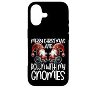 Carcasa para iPhone 17 Christmas GNOME Saying For Senior Citizens Wheelchair Santa