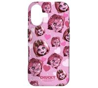 Carcasa para iPhone 17 Chucky and Tiffany Hearts All-Over Print
