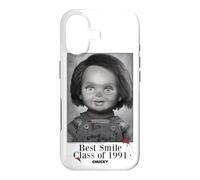 Carcasa para iPhone 17 Chucky School Photo Best Smile Class of 1991 Black and White