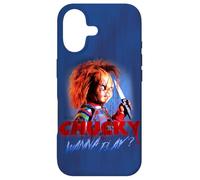 Carcasa para iPhone 17 Chucky Wanna Play Bloody Knife