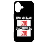 Carcasa para iPhone 17 Ciao Sono Ezio Faccio Cose Da Ezio Personalizzato Divertente