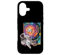 Carcasa para iPhone 17 Ciencia Espacio NASA Astronauta Memphis Arte Retro 80s Nerd Geek