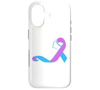 Carcasa para iPhone 17 Cintas del Mes de la prevención de la concienciación de la Cinta de sobreviviente del Suicidio