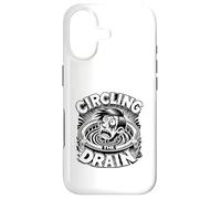 Carcasa para iPhone 17 Circling The Drain Funny Dicho Sarcástico Cita Humor