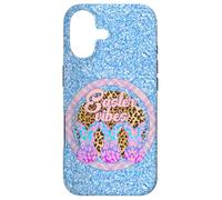 Carcasa para iPhone 17 Círculo a Cuadros con diseño de Leopardo con diseño de Tres Conejos de Easter Vibes