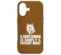Carcasa para iPhone 17 Cita de Caballero Lobo Motivacional Inspirador