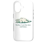 Carcasa para iPhone 17 Cita de Gato Mother I Am But Skin and Bones