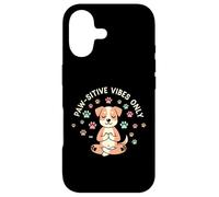 Carcasa para iPhone 17 Cita de Paw-sitive Vibes Only, Amante de los Animales, para Perros