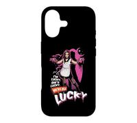 Carcasa para iPhone 17 Cita de Rocky Horror Show Magenta Todos Tenemos Suerte